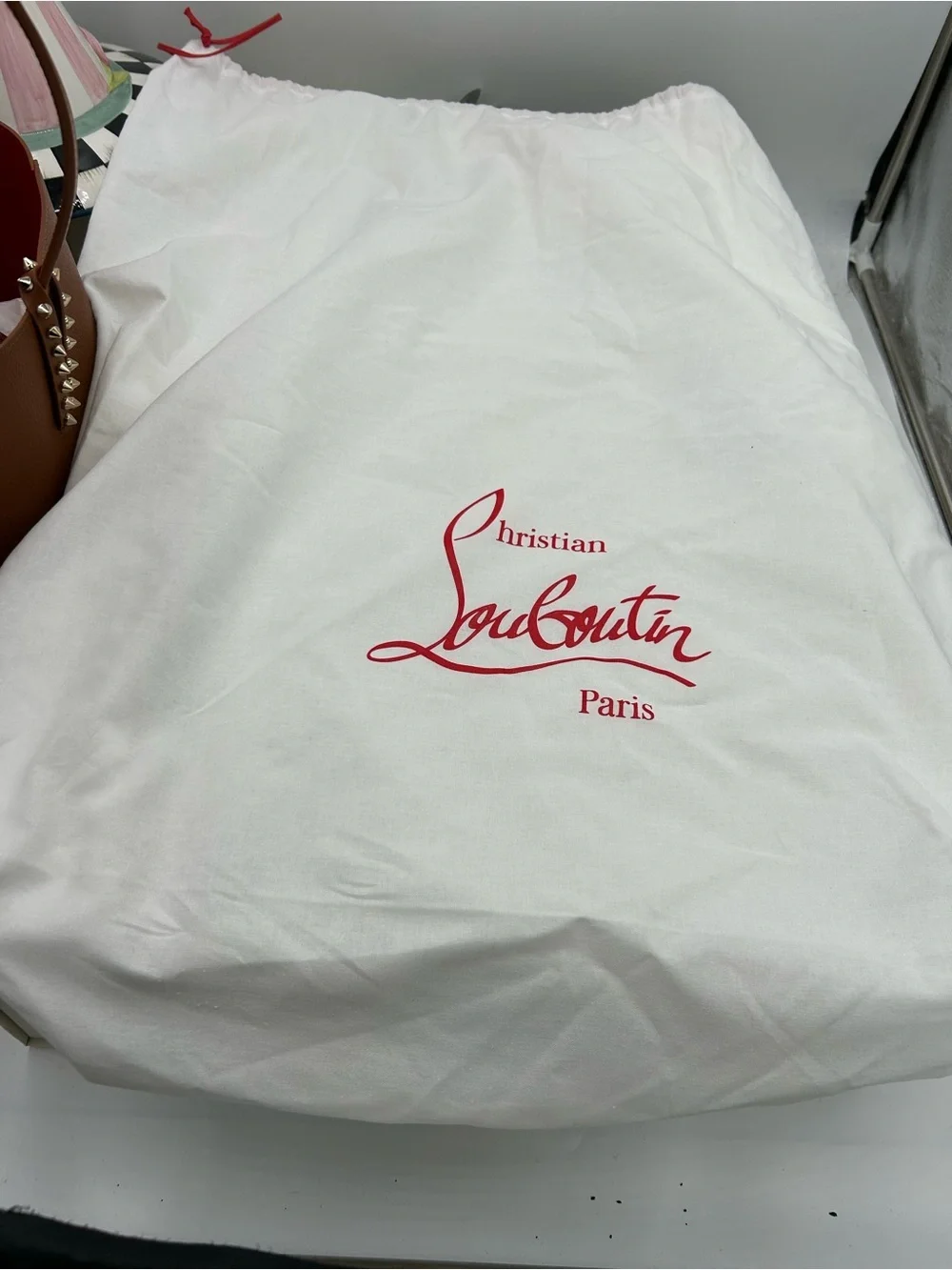 Christian Louboutin structured leather